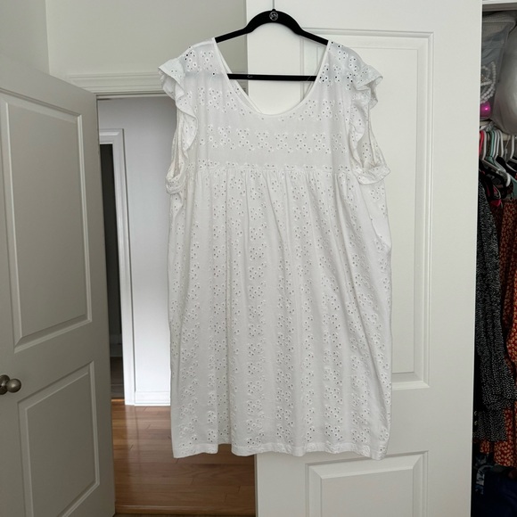 ASOS white eyelet dress - Picture 1 of 2